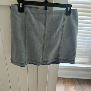 Women’s blue jean skirt